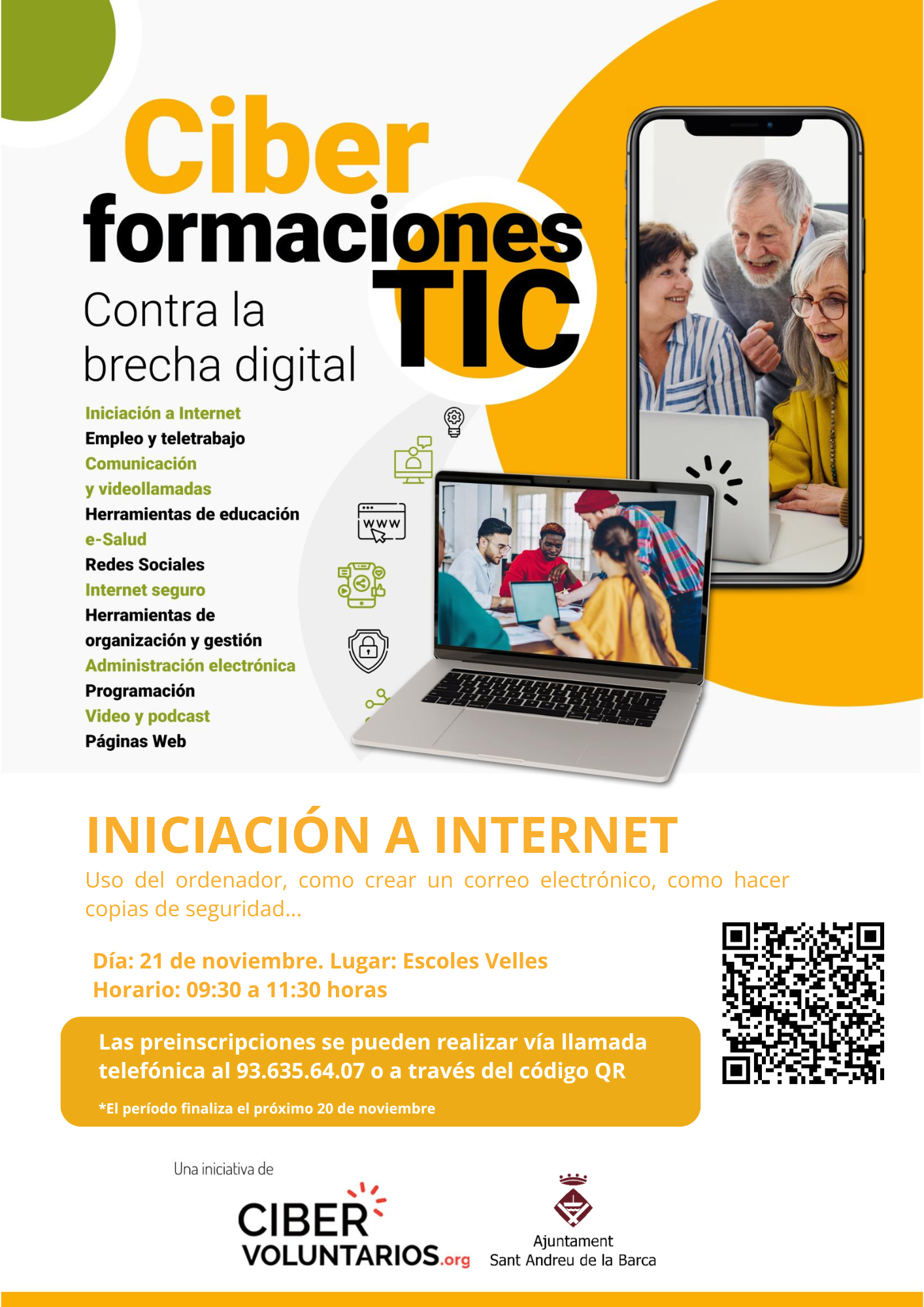 Formació: Iniciación a Internet